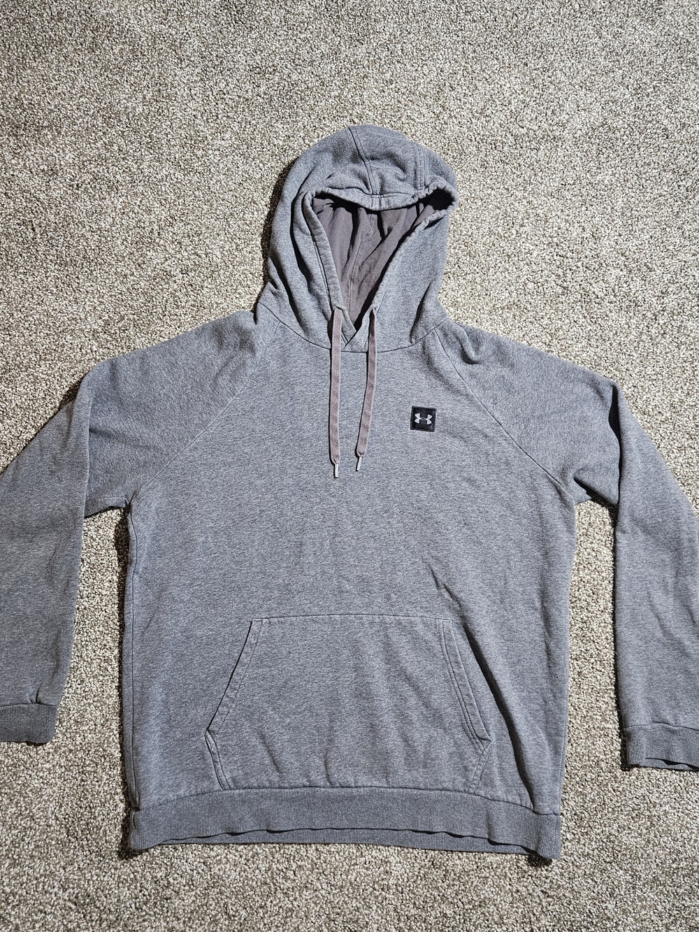 Under Armour Gray Pullover Hoodie Mens XL